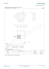 74LVC2GU04GN Datenblatt Seite 13