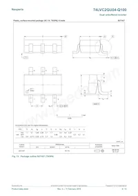 74LVC2GU04GV-Q100 Datasheet Pagina 9