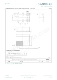 74LVC2GU04GV-Q100 Datasheet Pagina 10