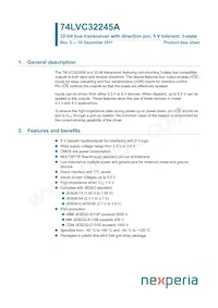 74LVC32245AEC Datasheet Copertura