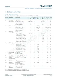 74LVC32245AEC Datasheet Page 6