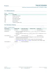 74LVC32245AEC Datasheet Pagina 11