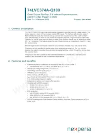 74LVC374AD-Q100J Datasheet Copertura