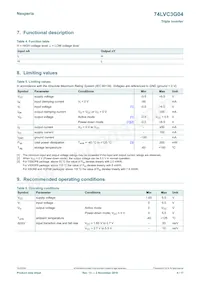 74LVC3G04GN Datasheet Pagina 4