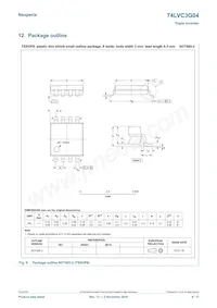 74LVC3G04GN Datenblatt Seite 8