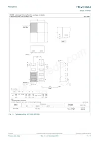 74LVC3G04GN Datenblatt Seite 11