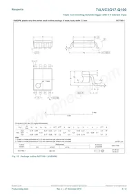 74LVC3G17DP-Q100H數據表 頁面 9