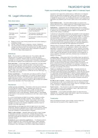 74LVC3G17DP-Q100H Datasheet Pagina 11