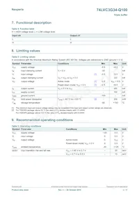 74LVC3G34DC-Q100H Datasheet Pagina 3