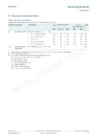 74LVC3G34DC-Q100H Datasheet Pagina 5