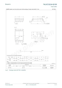 74LVC3G34DC-Q100H Datasheet Pagina 8