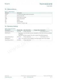 74LVC3G34DC-Q100H Datasheet Pagina 9