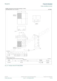 74LVC3GU04GD Datasheet Pagina 12