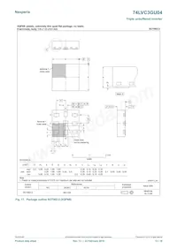 74LVC3GU04GD Datasheet Pagina 13