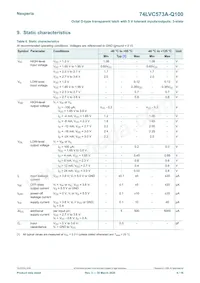 74LVC573AD-Q100J Datasheet Page 6