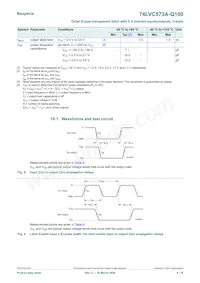 74LVC573AD-Q100J Datasheet Page 8