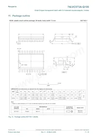 74LVC573AD-Q100J Datasheet Page 11