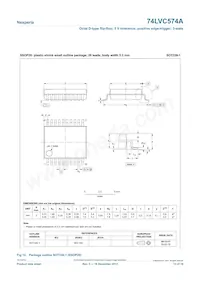 74LVC574APW/AUJ Datasheet Pagina 13