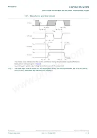 74LVC74AD-Q100J Datasheet Pagina 8