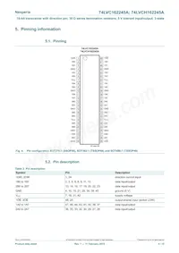 74LVCH162245ADL Datasheet Pagina 4