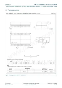 74LVCH162245ADL Datasheet Pagina 10