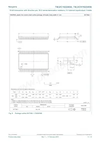 74LVCH162245ADL Datasheet Pagina 11