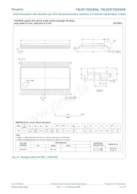 74LVCH162245ADL Datasheet Pagina 12