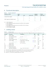 74LVCH162374ADL Datasheet Pagina 5