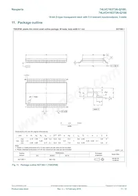 74LVCH16373ADGG-QJ Datenblatt Seite 11