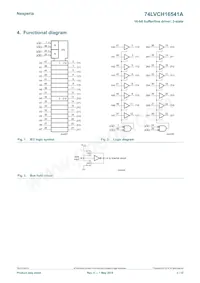 74LVCH16541ADL Datasheet Pagina 2