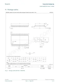 74LVCH16541ADL Datasheet Pagina 9