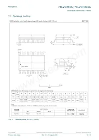 74LVCH245APW/AUJ Datasheet Page 10