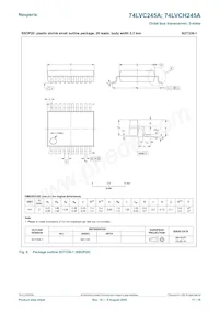 74LVCH245APW/AUJ Datasheet Page 11