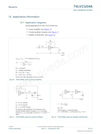 74LVCU04APW/AUJ Datasheet Page 9