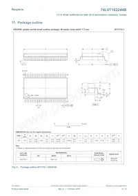 74LVT162244BDGG Datasheet Pagina 8