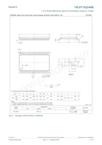 74LVT162244BDGG Datasheet Pagina 9