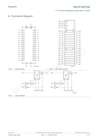 74LVT16373ADL Datasheet Page 2