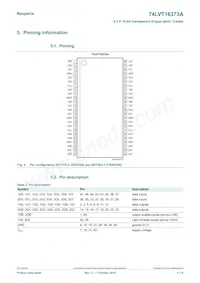 74LVT16373ADL數據表 頁面 3