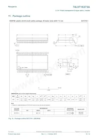 74LVT16373ADL數據表 頁面 10