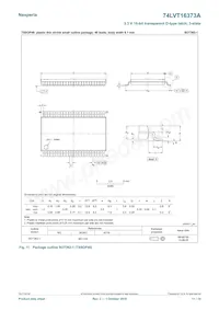 74LVT16373ADL數據表 頁面 11