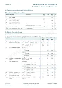 74LVT16374AEV Datenblatt Seite 5