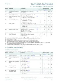 74LVT16374AEV Datasheet Pagina 6