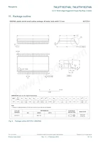 74LVT16374AEV數據表 頁面 10