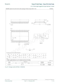 74LVT16374AEV Datasheet Pagina 11