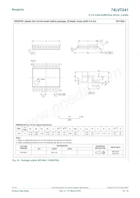 74LVT241PW/AUJ Datasheet Page 10