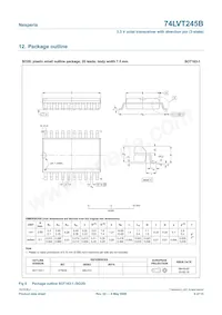 74LVT245BDB Datasheet Pagina 9