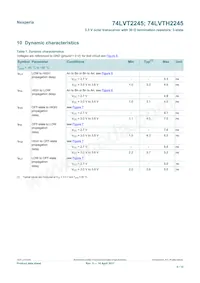 74LVTH2245DB Datasheet Page 6