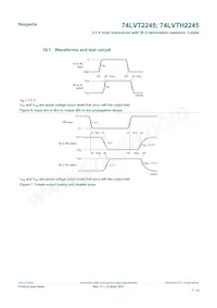 74LVTH2245DB Datasheet Page 7