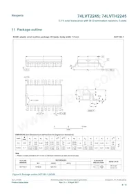 74LVTH2245DB Datasheet Pagina 9