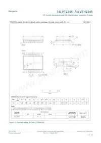 74LVTH2245DB Datasheet Page 11